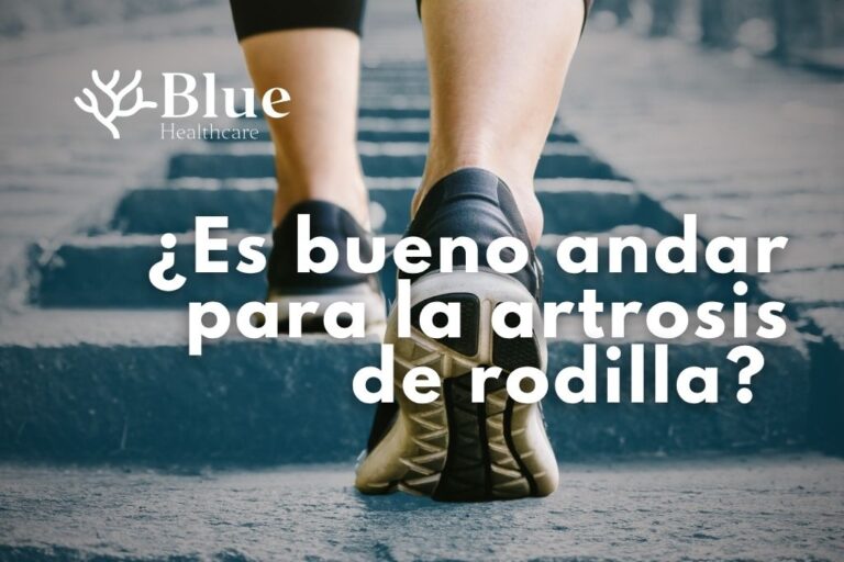 Persona con artrosis de rodilla subiendo escalones como parte de su rutina de movilidad