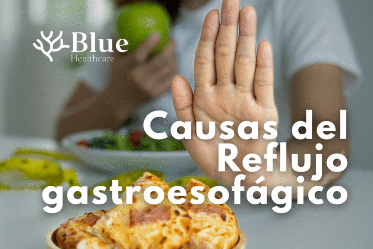 Mujer con reflujo evita comida grasa y escoge dieta mediterránea